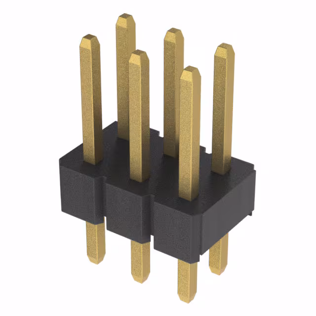 PH2-06-UA Adam Tech  Headers Male Pins